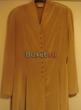 Блуза шелковая золотая, р 46-50 Санкт-Петербург