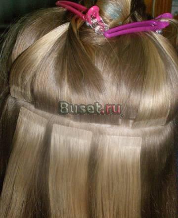 Ленточное наращивание волос "express hair" Москва