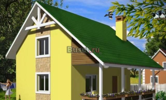 Продам каркасный дом 76 кв.м Самара