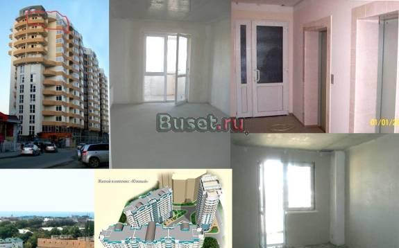 1-ком.кв. в нов. доме, 64 кв.,10 мин. пеш. до моря Анапа