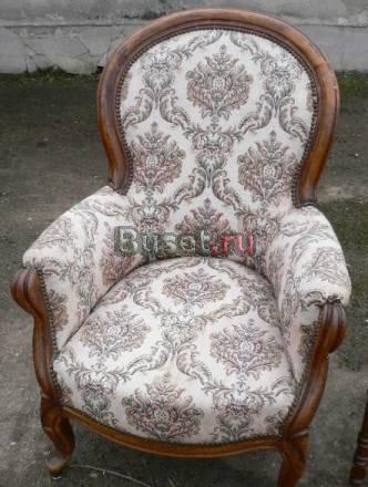 Кресло,ст.Чипендейл,нач.20в.Дуб,гобелен Москва