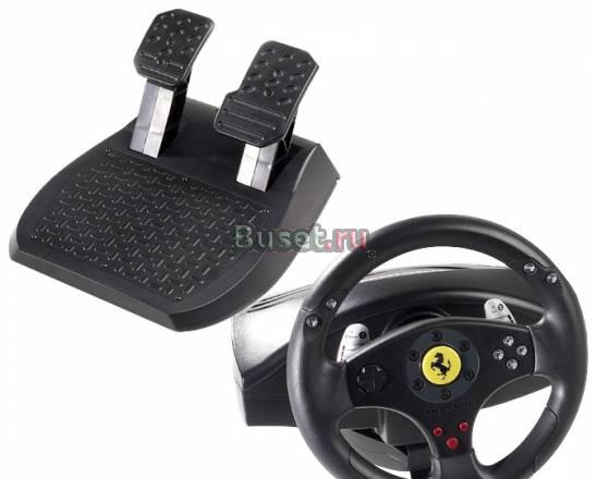 Руль с педалями Thrustmaster Ferrari GT Москва