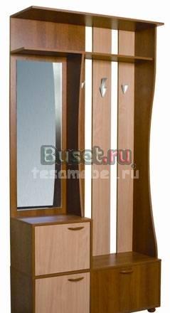 Глория 105/02 прихожая в цвете орех Подольск