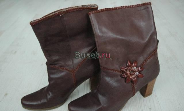 Полусапожки Vagabond р-р 40-41 с цветком Москва