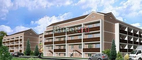 1-комнатная квартира 45,63 кв.м. ЖК "Южный дом" Краснодар