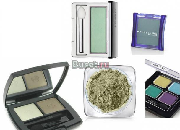 Комплект 5 теней Clinique, Lancome и др Москва