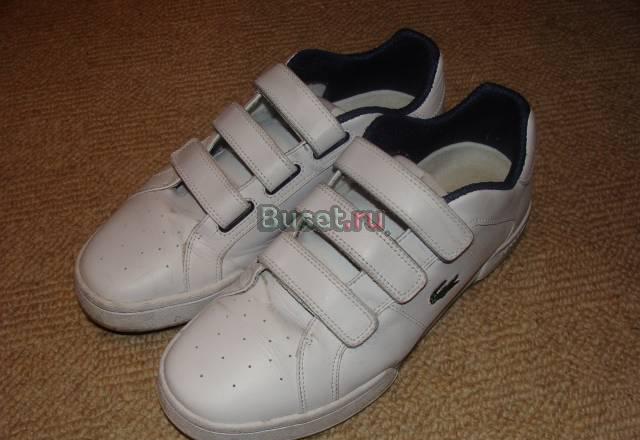 Кроссовки Lacoste белые Москва