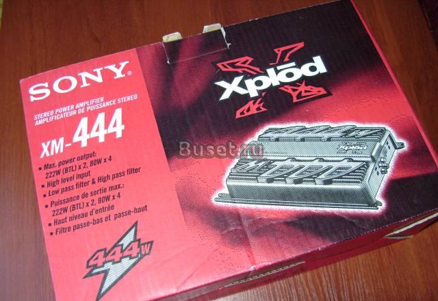 Аудио усилитель Sony  xm-444 Санкт-Петербург