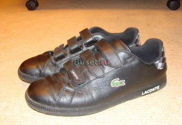 Кроссовки Lacoste черные Москва