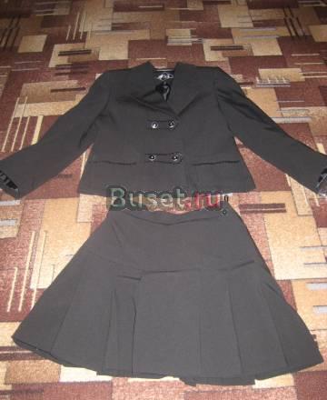 Костюм школьный,юбка+пиджак, на рост 120-125см Санкт-Петербург