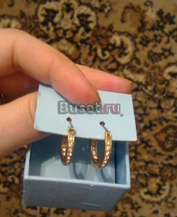 Серьги новые Москва