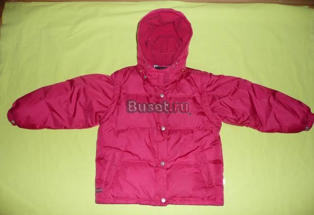 Куртка детская пуховая 122 см,6-7 лет, 2 в 1 Москва