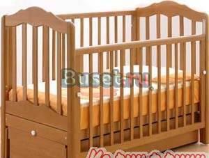 Детская кроватка Гандылян с продольным качанием Москва