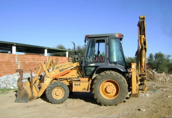 Экскаватор-погрузчик Case 580 SLE Санкт-Петербург