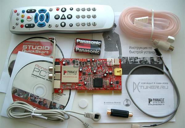 Тв Тюнер pctv110i полный комплект Москва