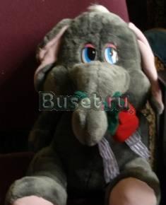 Слон с розочкой Саратов