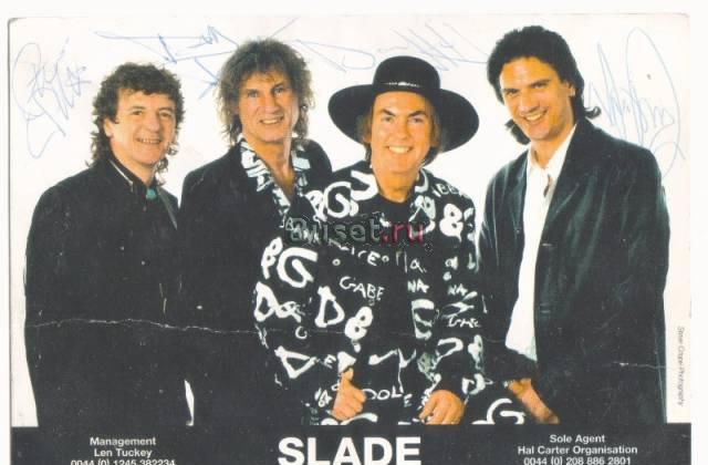Автогрфы группы Slade Москва