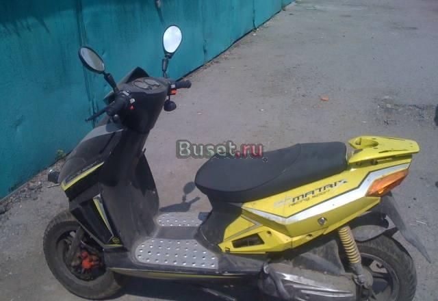 Keeway Matrix 50cc 2008 год + шлем AGV матовый Москва