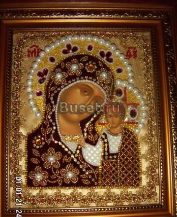 Иконы вышитые бисером Москва