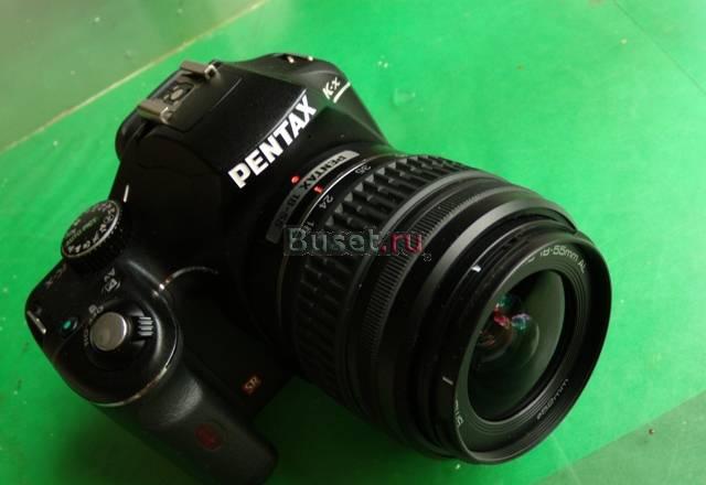 Фот pentax k-x  kit (18-55) Москва