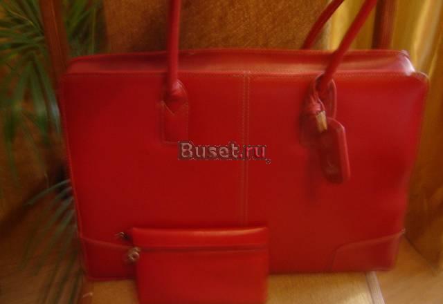 Сумка для ноутбука с матрицей до 14.1 кожа Москва