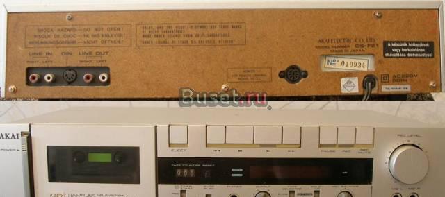 Кассетная дека akai CS F-21 Москва