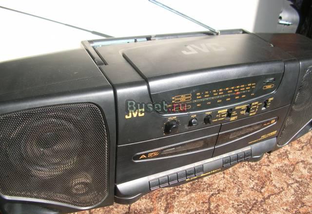 Магнитола двухкассетная JVC PC W 222 Москва