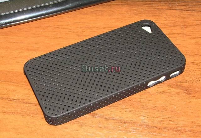 Панель чехол для iPhone 4G soft touch гнущийся Москва