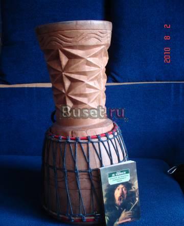 Большой африканский барабан с отличным звуком Москва