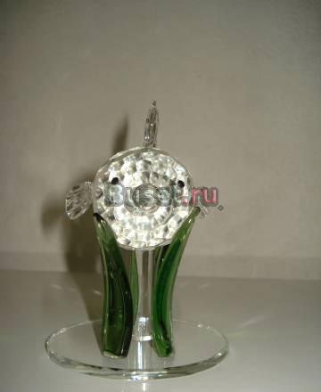 Статуэтка хрустальная Рыбка 10 х 6 см Москва