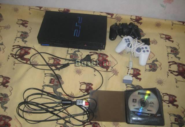 Продам Sony Playstation 2 чипованный +23 игры Москва