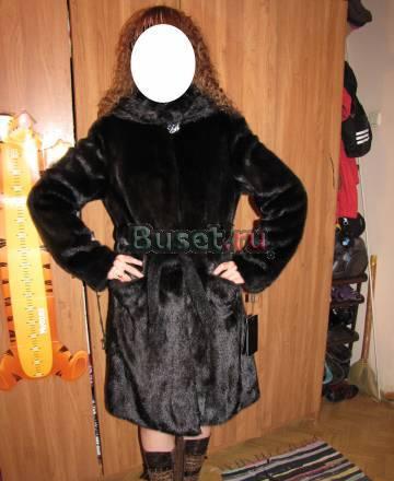 Норковач шуба цельная новая с капюшоном Санкт-Петербург