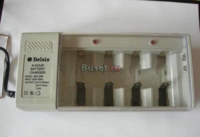 Зарядное устройство Belsis на 4 аккумулятора Москва