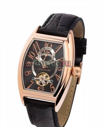 Часы мужские Calvaneo 1583 tonneau rose gold Москва