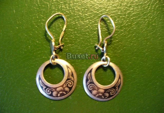 Серебряные сережки Северодвинск