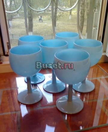 Фужеры для вина. Стекло. Франция Москва