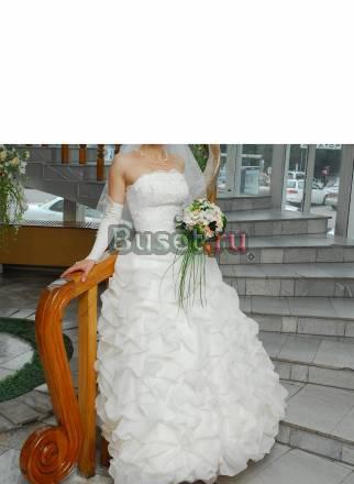 Нежное свадебное платье Новосибирск
