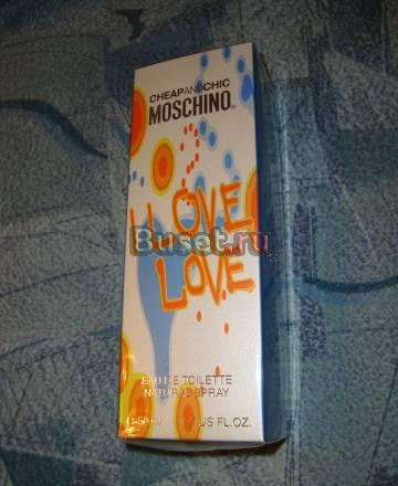 Туал вода I love love Moschino Санкт-Петербург
