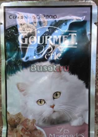 Корм Гурмэ Перл (Gourmet Perle) с сайдой Москва