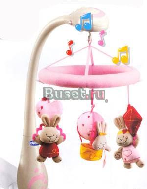Мобиль "нежные кролики" Chicco" Санкт-Петербург
