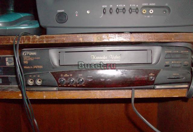 Видеомагнитофон funai караоке с кассетами Санкт-Петербург