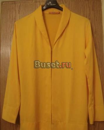 Яркий костюм желтого цвета. Фирма WoolCotton Москва