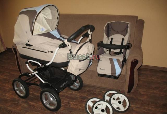 Стильная коляска Bebecar Stylo 3 в 1 Москва