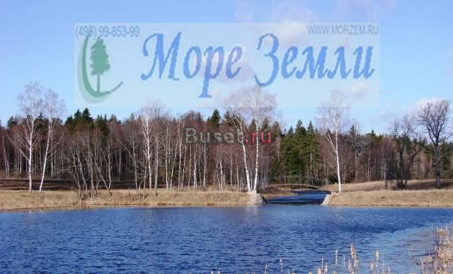 Участок в лесу у озера,с коммуникациями Юбилейный