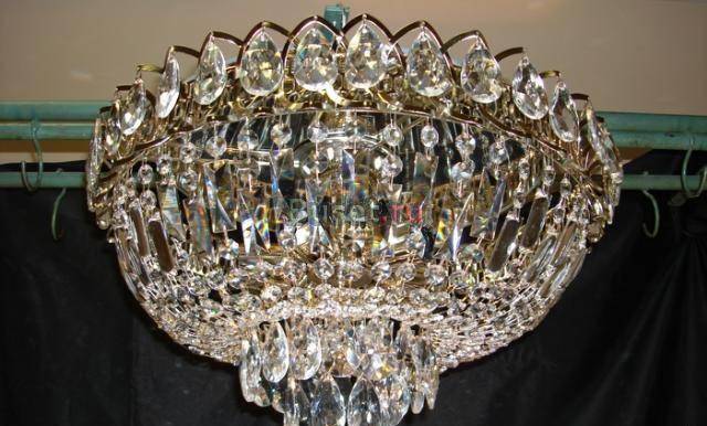 Хрустальная люстра очень красивая Москва