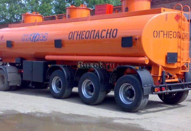 Полуприцеп-цистерна нефаз-96931-10-02 для гсм 2800 Нефтекамск
