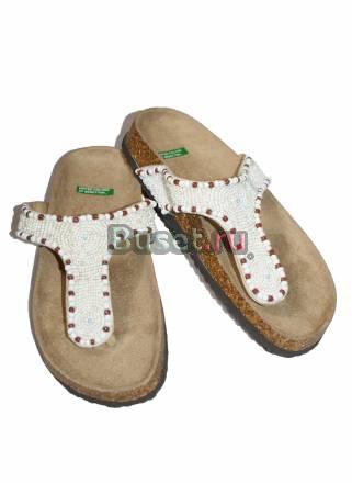 Босоножки-Шлепки benetton  р.32 (21 см) новые Москва