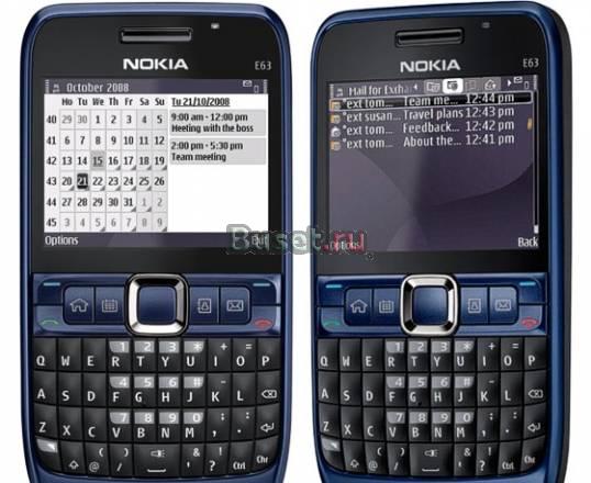 Nokia e63 + 4гига Москва