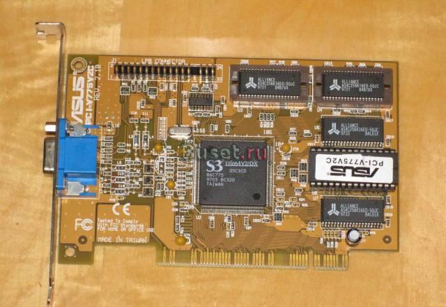 Видеокарта asus V775V2C 2Mb PCI Санкт-Петербург