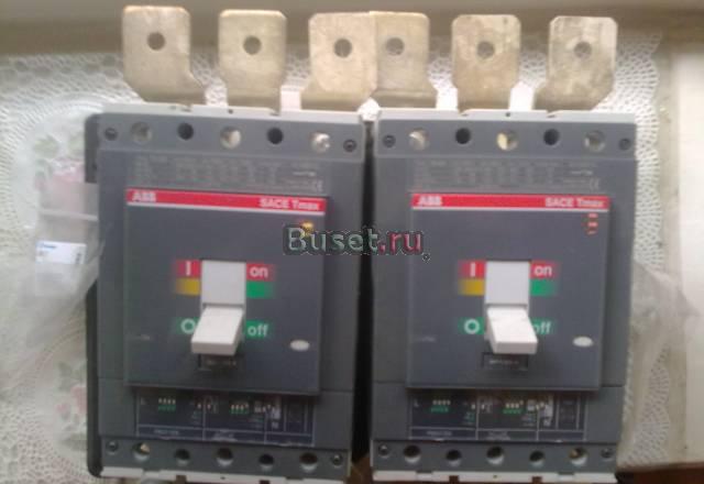 Автоматические выключатели Tmax T5N 630A Москва